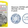 Rayovac EXTRA Advanced 10 1,45V PR70 P10 ZL4