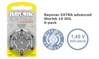 Rayovac EXTRA Advanced 10 1,45V PR70 P10 ZL4