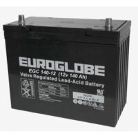 AGM Batteri EGC140-12, 140 Ah 12 volt LBH 345x173x275 , m/poler 295