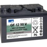 SONNENSCHEIN GEL Batteri 12V 50AH (278x175x190mm) Polstilling 5 - Plusspol til hÃƒÂ¸yre (GF12051Y1)-0