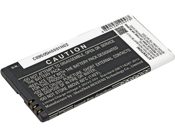 Batteri for Nokia / Microsoft BL-T5A, BV-T5A-0 Batteri for Nokia / Microsoft BL-T5A, BV-T5A-0