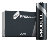 AA Duracell Procell 1,5V Alkalisk Batteri LR06 10pk-0