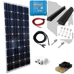 200W Solcellepakke for bobil, camping, hytte...-0