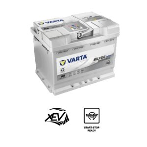 VARTA Silver Dynamic AGM Batteri 12V 60AH 680CCA (242x175x190/190mm) Polstilling 5 - Plusspol til hÃƒÂ¸yre A8-0