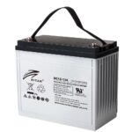 RITAR AGM Deep Cycle Batteri 12V 134AH C10 (340x173x280mm) Polstilling 4 - Plusspol til venstre-0