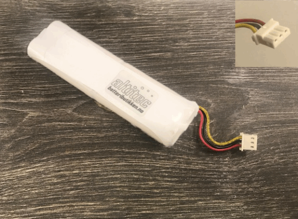 Batteri for BM-RTS BMA AC 122015 4/HHR210AA-620-2 4,8V-0 Batteri for BM-RTS BMA AC 122015 4/HHR210AA-620-2 4,8V-0