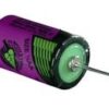 Tadiran Batteri SL-750 1/2 AA 3.6 Volt w/axial pin