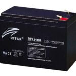 RITAR AGM Batteri 12V 10AH (151x65x111mm) F2-0