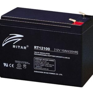RITAR AGM Batteri 12V 10AH (151x65x111mm) F2-0