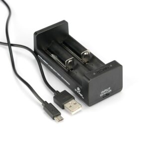 Lader for 2 stk 18650, 21700 batterier Li-ion 18650 Xtar MC2-0