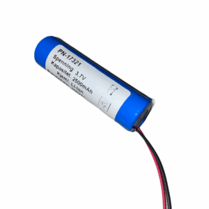 3,7V 2500mAh 18650 med BMS 10A og ledning-0