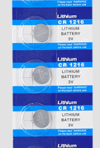 CR1216 Lithium 3V batteri 5pk-112963