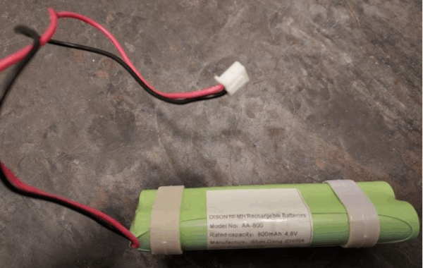 Batteri 4,8V 1500mAh NIMH HT for Elotec Elolight-G Ip 40 AA-800-0 Batteri 4,8V 1500mAh NIMH HT for Elotec Elolight-G Ip 40 AA-800-0