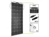 GC SolarFlex 12V-18V 100W 5,56A Monocrystalline ETFE MC4 120x54x5 cm-113101