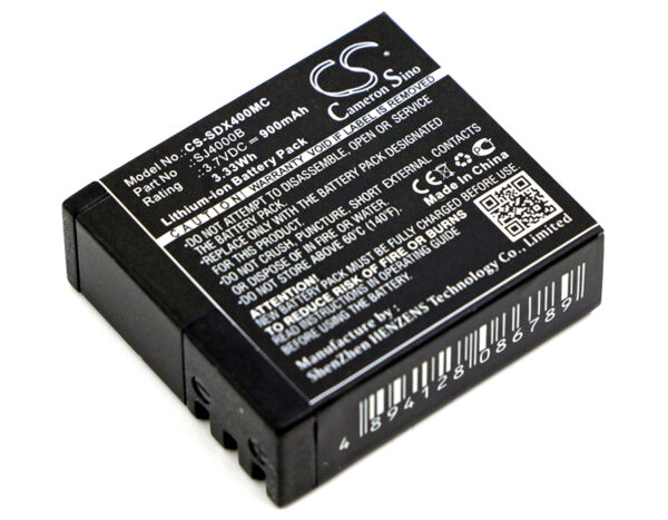 Batteri for actionkamera 3,7V Li-ion-0