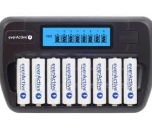 Lader for 8 AA/AAA NIMH battericeller Everactive NC800-113399
