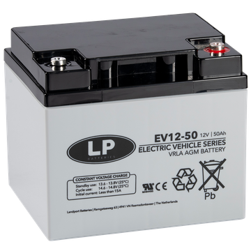 12V 50Ah AGM batteri for syklisk bruk EV12-50-0 12V 50Ah AGM batteri for syklisk bruk EV12-50-0