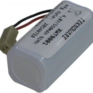 4,8V 600-1500mAh NIMH nødlysbatteri XWT9001/EA-051-0