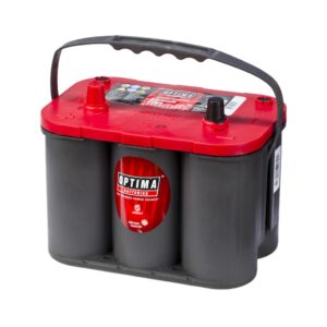 Optima Rød Startbatteri 12V 815CCA 8002-250 +venstre TOPP POL-0