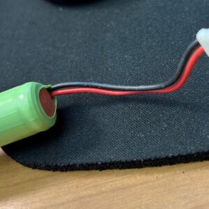 4,8V 1500mAh batteri for nødlys 15x200mm NIMH-0