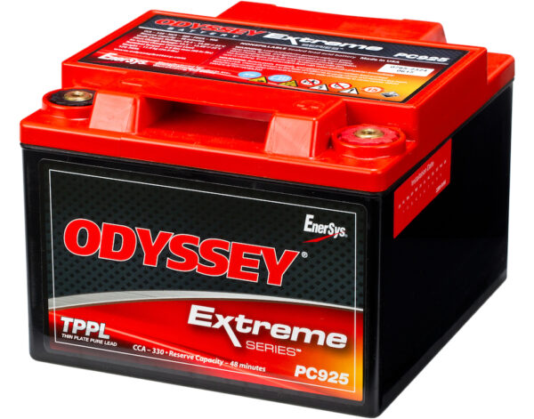 ODYSSEY PC925 AGM Batteri 12V 28AH 330CCA (169x179x128mm) Polstilling 5 - Plusspol til hÃƒÂ¸yre-0