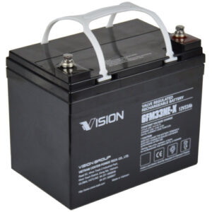 AGM Deep Cycle batteri 12V 33Ah til Tesla Model S (M6)-0