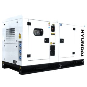 HYUNDAI DHY14KSE Diesel strømaggregat 13,8kVA 400V 3-Fase - 1500RPM - Vannkjølt-0