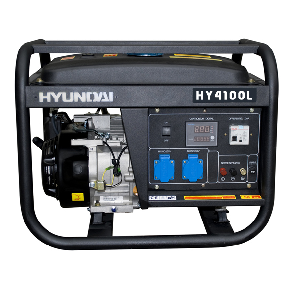 HYUNDAI HY4100L Strømaggregat 3300W - PROFF serien-0
