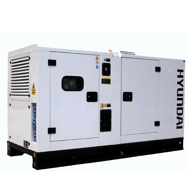 HYUNDAI DHY45KSE Diesel strømaggregat 44kVA 3-fase - 1500RPM - Vannkjølt-0