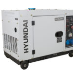 HYUNDAI DHY8600SE Strømaggregat 6300W - Elektrisk start - Diesel - Forvarming-0