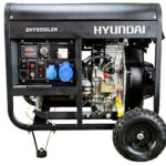 HYUNDAI DHY8500LEK Strømaggregat 6500W - Elektrisk start - Diesel-0