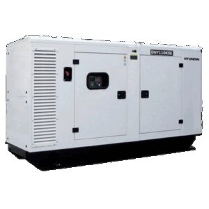 HYUNDAI DHY110KSE Diesel strømaggregat 109kVA 400V 3-Fase - 1500RPM - Vannkjølt-0