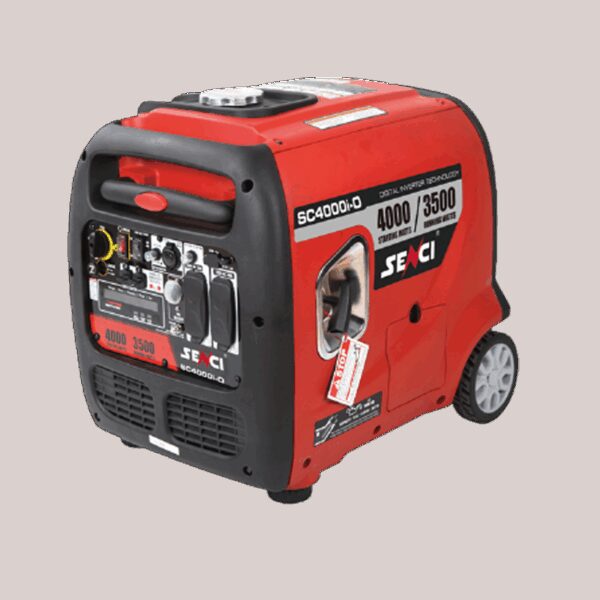 SENCI SC4000iE-O Inverter Aggregat - Bensin - Max 3800W - ATS - Elektrisk start-0 SENCI SC4000iE-O Inverter Aggregat - Bensin - Max 3800W - ATS - Elektrisk start-0