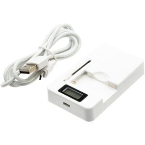 Universal Lader for små li-ion batterier, typ mobil, kamera, GPS batterier-0