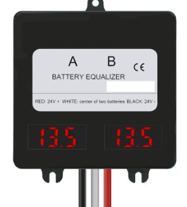 Aktivt Balanse system for 12V batterier i serie til 24V, gir lengre levetid og mer kapasitet-0