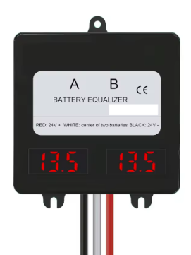 Aktivt Balanse system for 12V batterier i serie til 24V, gir lengre levetid og mer kapasitet-0