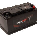 SKANBATT GEL Batteri 12V 84AH (353x175x190mm) Polstilling 5 - Plusspol til hÃƒÂ¸yre-0