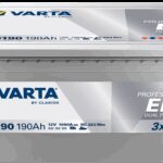 VARTA Fritidsbatteri EFB Batteri 12V 190AH 1050CCA (513x223x190/223mm) Polstilling 4 - Plusspol til venstre LED190-0