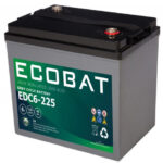 ECOBAT EDC6-225 AGM Deep Cycle 6V 225AH (260x180x253)-0