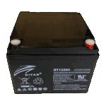 RITAR AGM Batteri 12V 26AH (166x175x125mm) M5-0