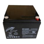 RITAR AGM Batteri 12V 26AH (166x175x125mm) M5-0
