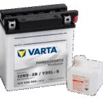 VARTA MC Batteri 12V 5AH 60CCA (121x61x131mm) Polstilling 5 - Plusspol til hÃƒÂ¸yre YB5L-B-0