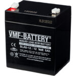 VMF 12V 5AH AGM Batteri (tilsvarer Ritar RT1250)-0