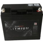 SKANBATT Bluetooth Lithium Batteri 12V 20AH 30A BMS-0