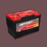 ODYSSEY ODP-AGM27F AGM Batteri 12V 85AH 850CCA (316x172x225mm) Polstilling 5 - Plusspol til hÃƒÂ¸yre-0
