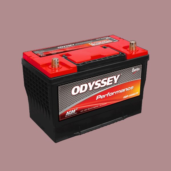 ODYSSEY ODP-AGM27F AGM Batteri 12V 85AH 850CCA (316x172x225mm) Polstilling 5 - Plusspol til hÃƒÂ¸yre-0