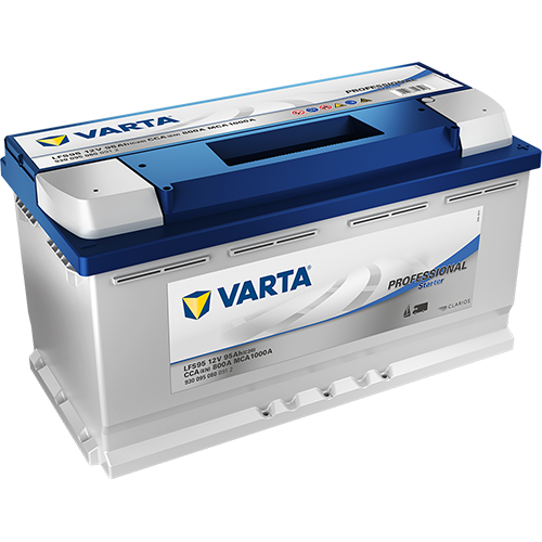 VARTA Fritidsbatteri 12V 95 AH 800 CCA (353x175x190mm) Polstilling 5 - Plusspol til hÃƒÂ¸yre LFS95-0