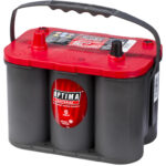 OPTIMA AGM Red Top 12V 50AH 815CCA (254x174x195mm) Polstilling 4 - Plusspol til venstre TOPP POL 'Bestselger'-0