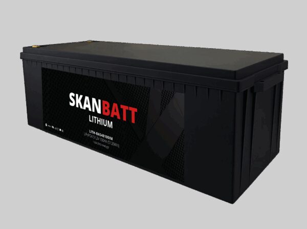 SKANBATT Lithium Batteri 48V 100AH 100A BMS (640x245x220mm) IP67 - NYHET! (kan forhåndsbestilles)-0 SKANBATT Lithium Batteri 48V 100AH 100A BMS (640x245x220mm) IP67 - NYHET! (kan forhåndsbestilles)-0