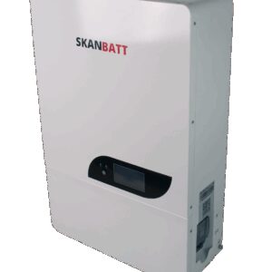SKANBATT PowerWall LiFePO4 51,2V 100Ah - 5,120kWt - WIFI-0